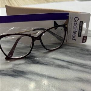 Foster Grant Burgundy ColorRead Eyeglasses